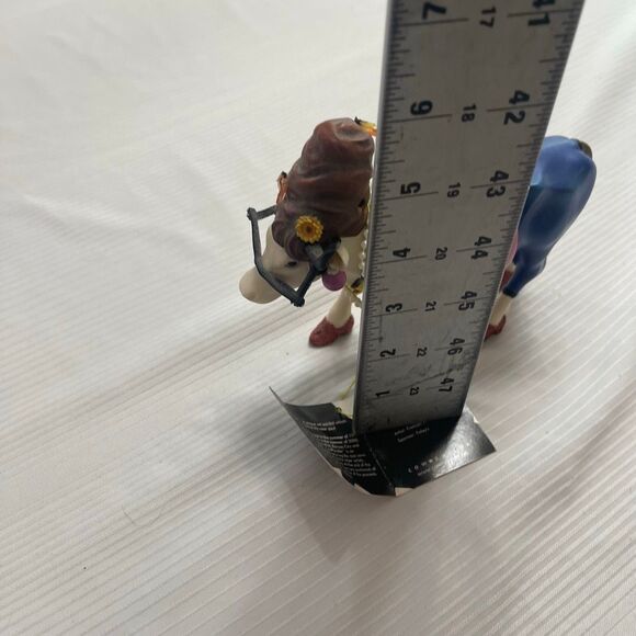 Vintage 2002 Westland Giftware Cow Parade BEEHIVE BOVINE Resin Figurine - Picture 2 of 7